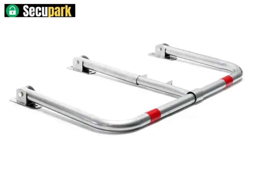 Manual Folding Parking Barrier with Anti-Parking Lock 5