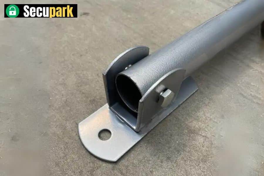 Manual Folding Parking Barrier with Anti-Parking Lock 3