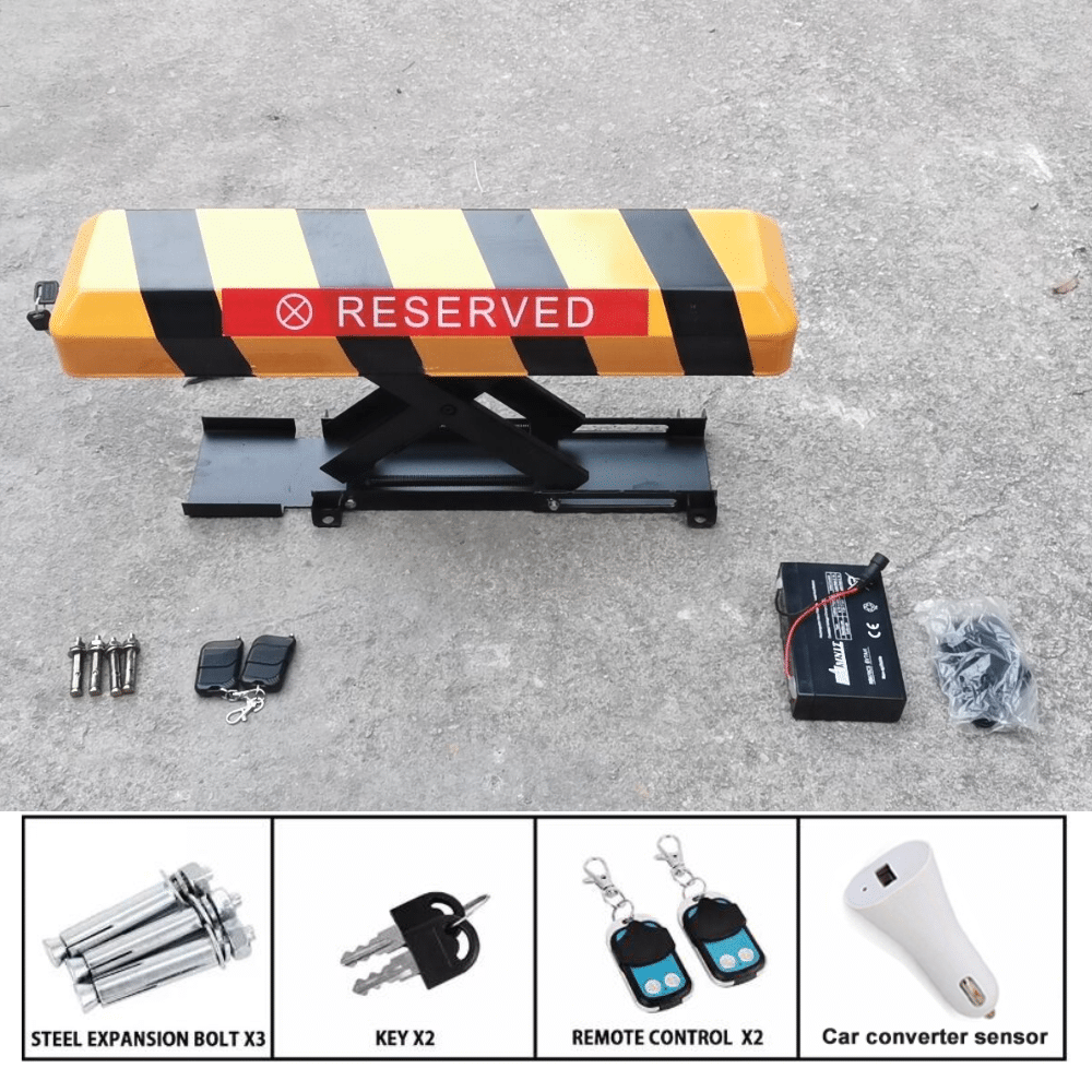 Automatic parking barrier with remote control type X 3