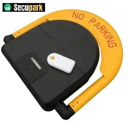 Folding parking barrier with remote control to protect your parking space 5
