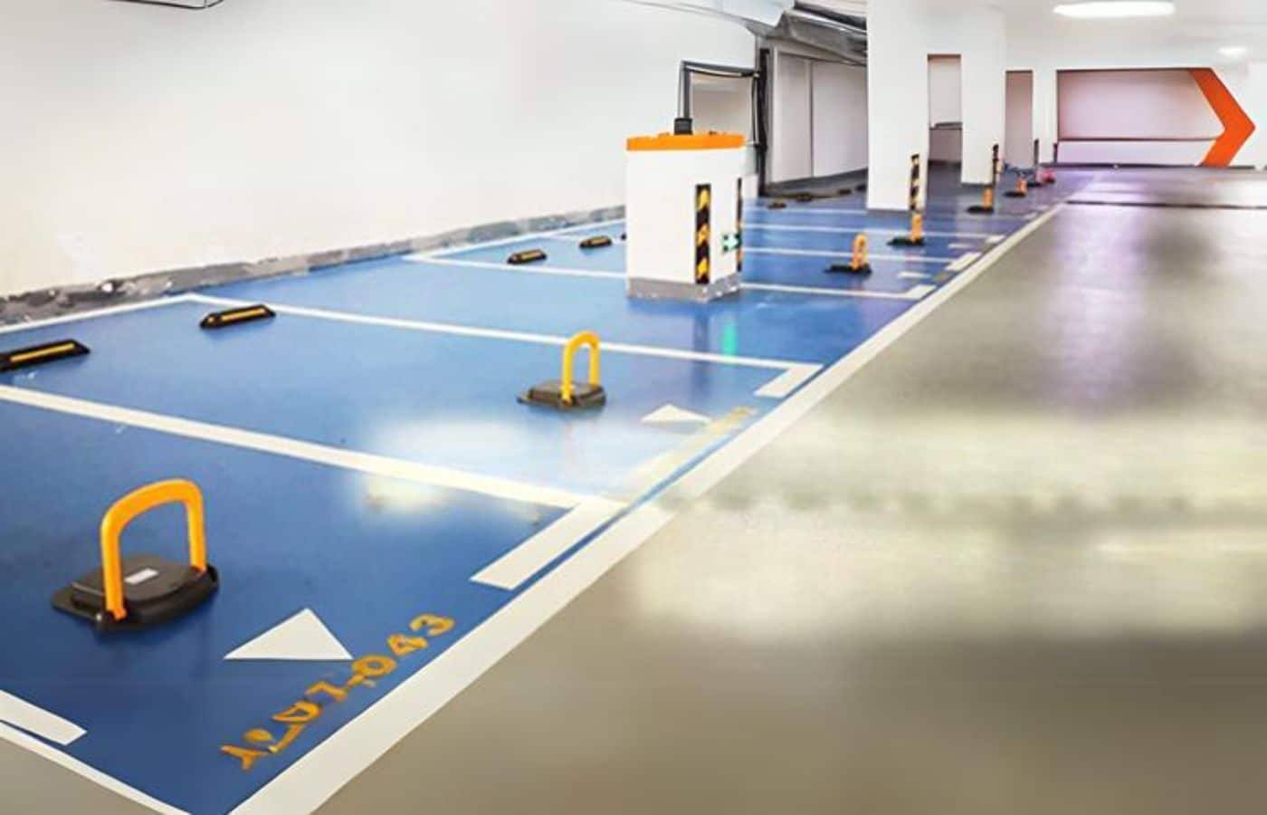 Automatic parking barriers
